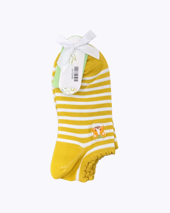 جوراب مچی طرح راه راه زنانه novin socks